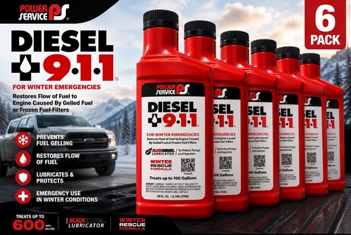Power service diesel - power, 911