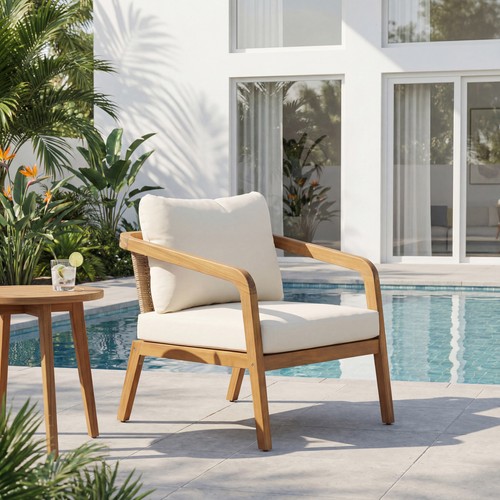 Acacia wood outdoor patio - outdoor, club