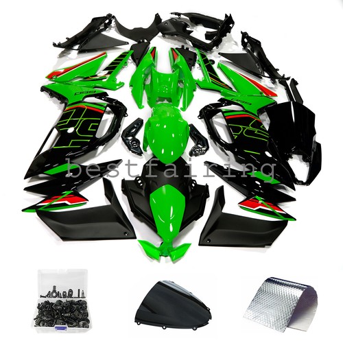 Green black fairing - green,