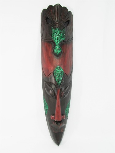 Tribal mask wooden hand - tribal,