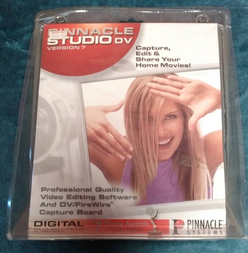 Pinnacle studio version 7 - dv,