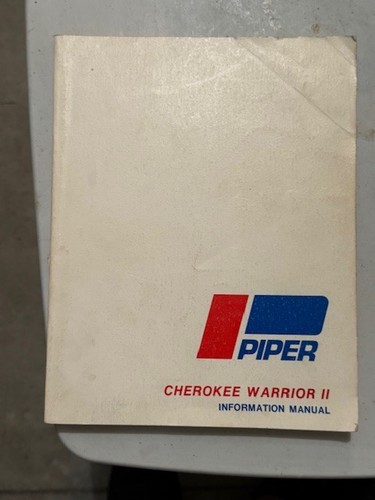 Piper cherokee warrior - piper, ii