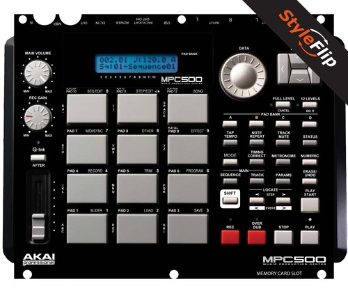 Akai mpc 500 black - akai, mpc-500