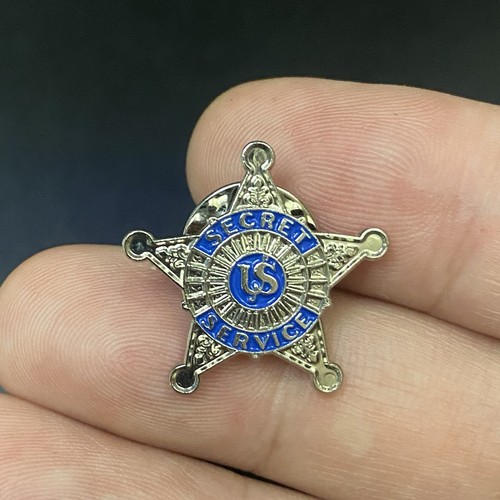 Secret service badge star - us,