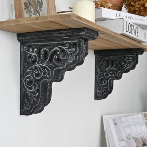 Shabby chic wood - shabby, corbels