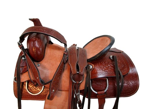 Horse western saddle 17 - 15,