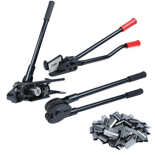 Solid steel strapping kit - solid,
