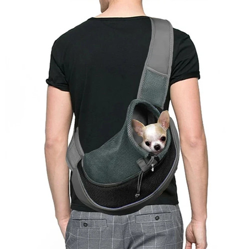 Breathable mesh dog sling - breathable,