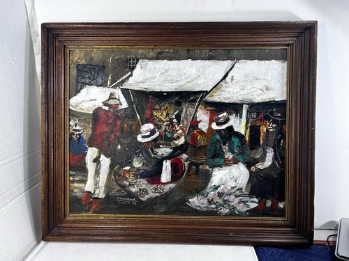 Signed original oil painting - signed,