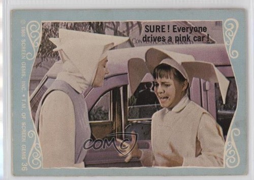 1968 donruss the - flying, nun
