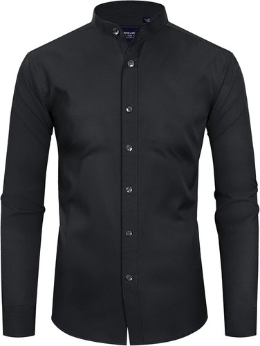 Men banded collar - men's,