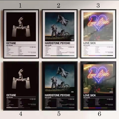 Don toliver poster album - don,
