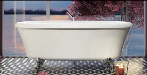 White free standing - free, soaker