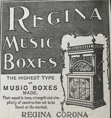 Regina music boxes - regina,