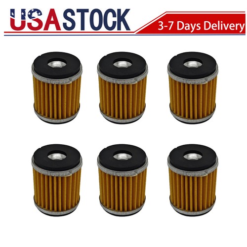 6pcs oil filters for - for, yamaha