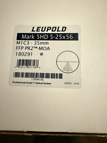 Leupold mark 5hd - leupold, 35mm