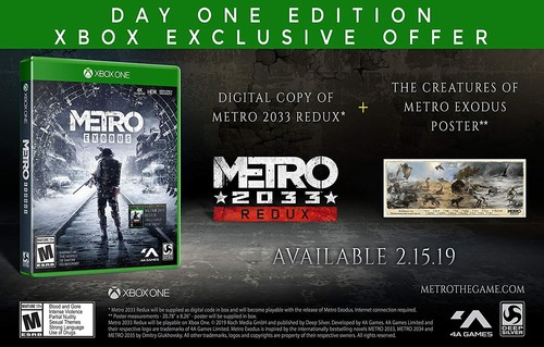 Metro exodus day - metro, *day