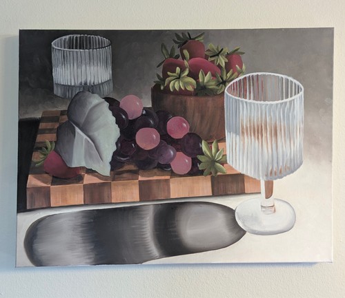 Original oil painting - oil, on