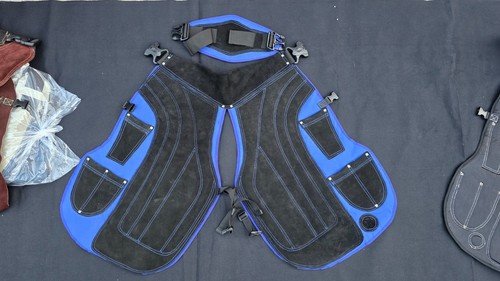 Handmade leather farrier chaps - farrier,