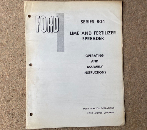 Ford series 804 - series,