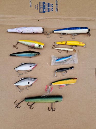 Striper lures lot - striper,