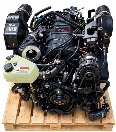 Volvo penta 454 v8 boat - volvo,