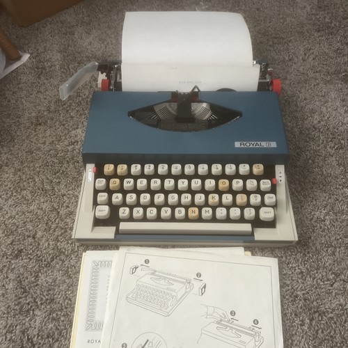 Typewriter made royal does - by,