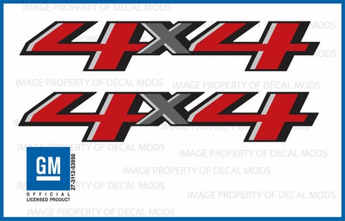 2018 4x4 decals - (2x), f18
