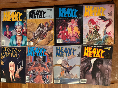 Vintage 1981 heavy metal - heavy,