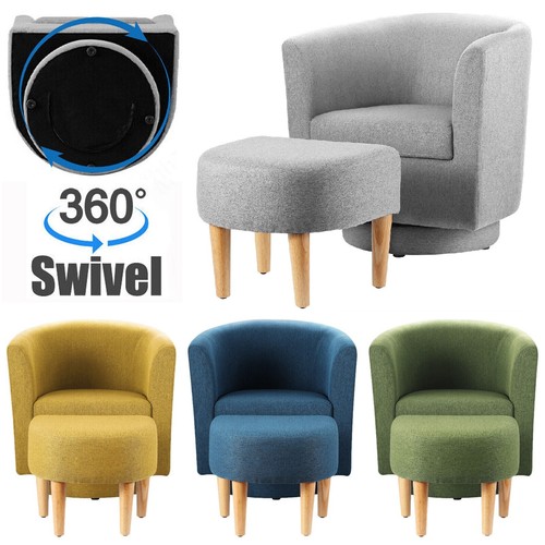 Modern accent swivel sofa - modern,