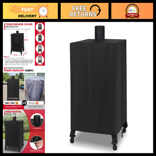 Vertical smoker cover - vertical,
