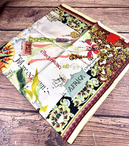Vtg christian lacroix - christian, silk