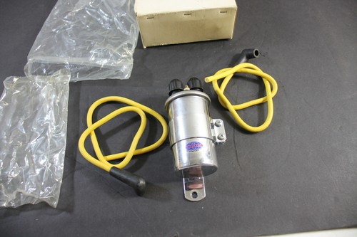 Nos chrome ignition coil - coil, pack