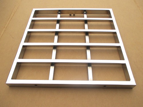 Chromed steel grill oem - grill,