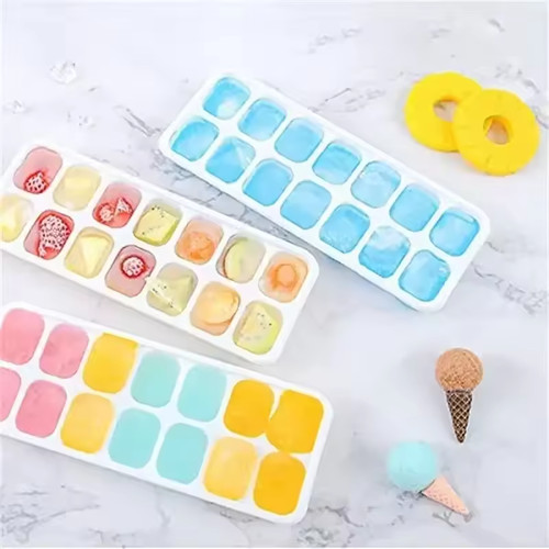 Ice cube tray pack silicone - 4,