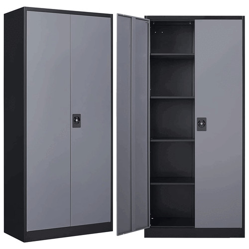 Metal storage cabinet with - storage,