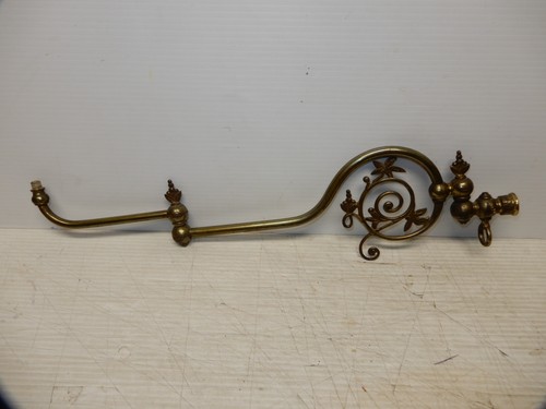 Antique fancy gas wall sconce - fancy,