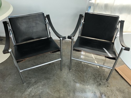 Corbusier lounge chair lc1 - corbusier,