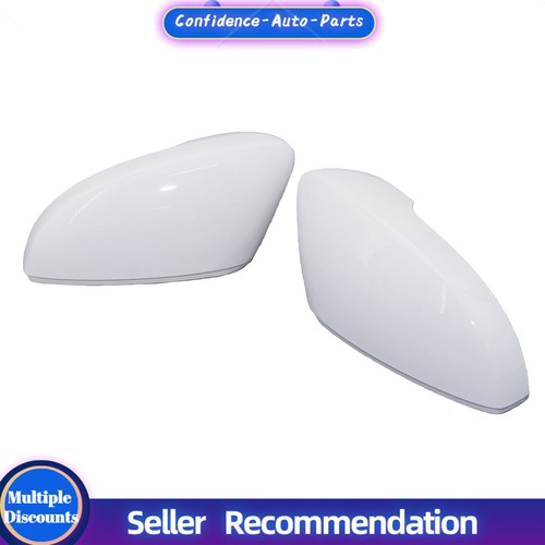 2pcs white painted - side, mirror