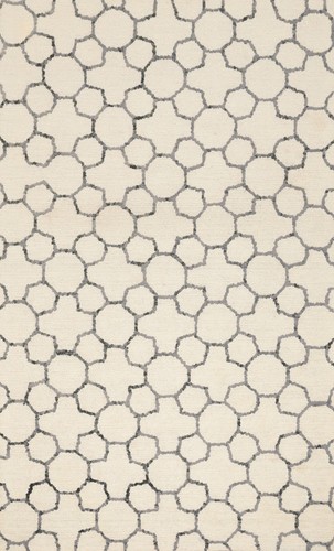 Geometric modern area rug - geometric,
