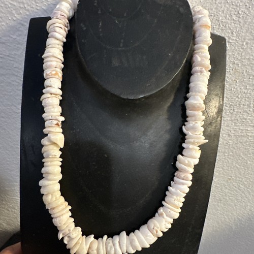 Large puka shell necklace - ,