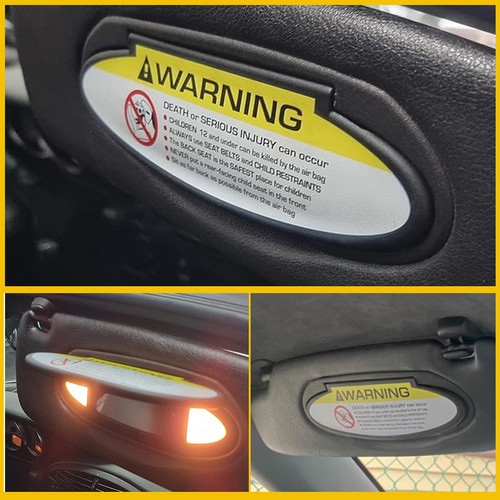 Replacement sunvisor vanity - replacement,
