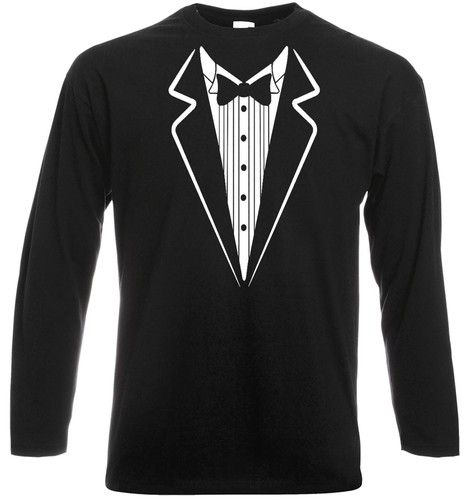 New tuxedo tie long sleeve - long,