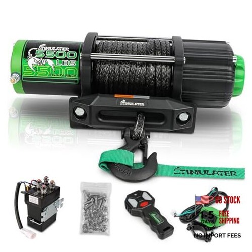 5500lb atv utv winch 12v - 5500lb, winch,12v