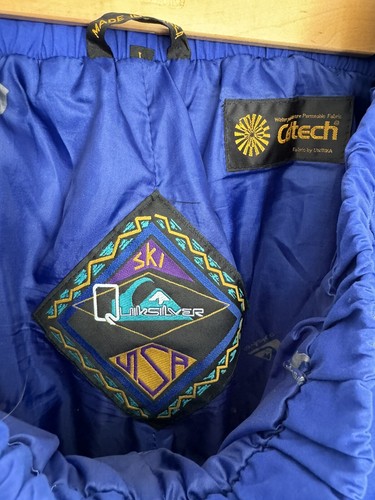Vintage quicksilver ski pants - vintage,