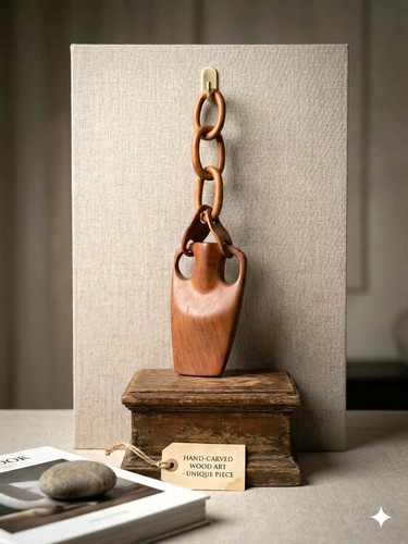 Vintage hand carved wood - vintage,