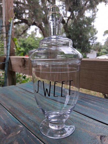 Rae dunn clear glass - dunn,