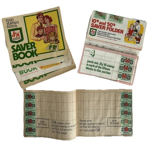 Lot books green stamps - books,