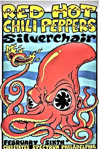 Red hot chili peppers concert - hot,