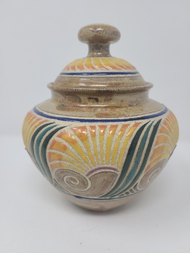 Yucca seed jar - seed, by